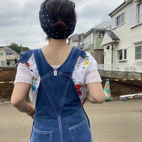 [USED] 花柄刺繍のTOPS