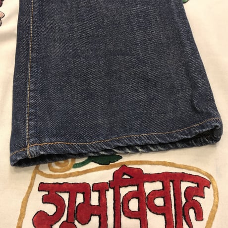 [USED] Levi's 濃紺フレアDENIM