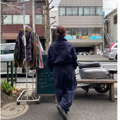 [USED] WORK JUMP SUIT -GARDENworks-