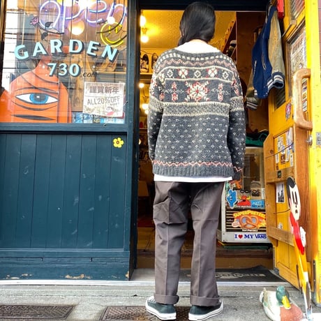 [USED] ノルディック柄KNIT❄️