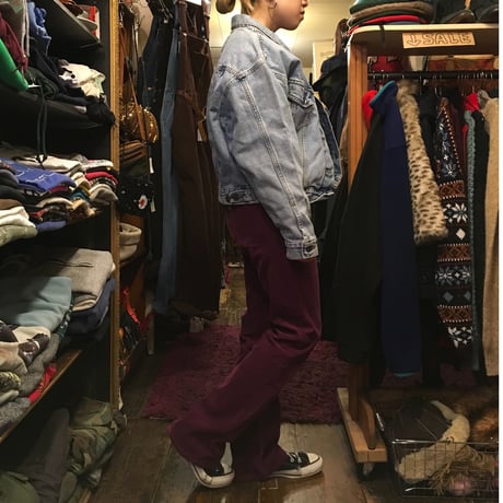[USED] いい色！ Levis 517 Big“E” コーデュロイパンツ