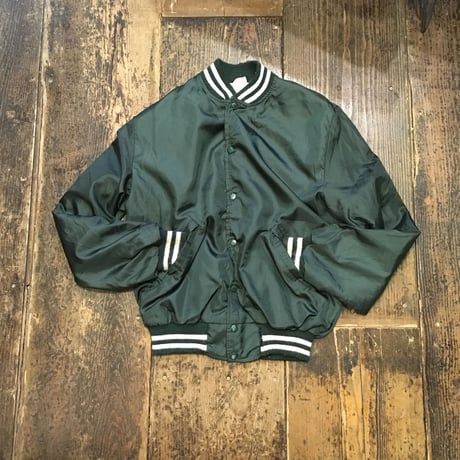 [USED] made in U.S.A. 深緑色のスタジャン