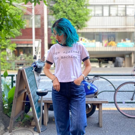 ［USED］"rage against the machine" Tee