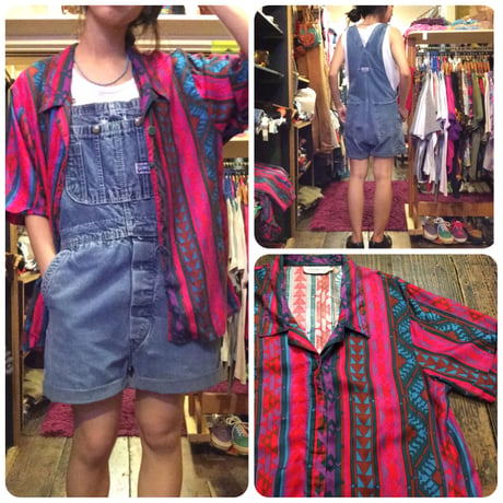[USED] レーヨンシャツ