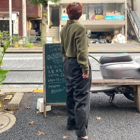 [USED] SILK SHORT JACKET♡