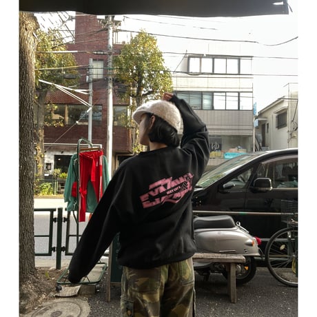 [USED] "SEXY CAT"バックプリントSWEAT🖤🩷