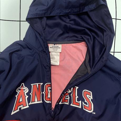 [USED]  “ANGELS” youth size ナイロンアノラック PARKA
