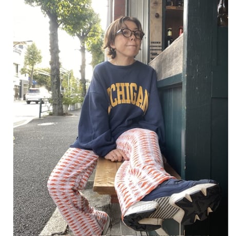 [USED] ORANGE ニットパンツ