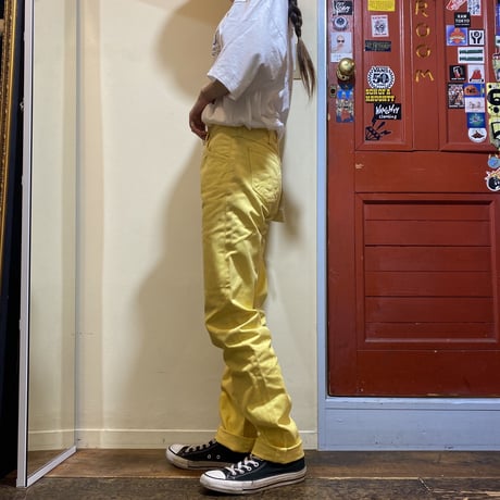 [DEADSTOCK] 70's Wrangler カラーDENIM  YELLOW