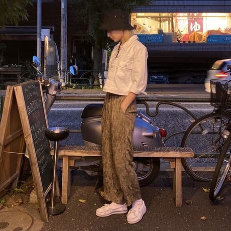 [USED] made in U.S.A. ストライプ EASY PANTS！