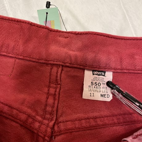 [USED] Levis 550 COLOR DENIM  made in U.S.A.