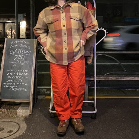 [USED] VINTAGE TUCK PANTS🍅あか