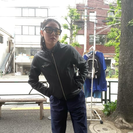 [USED] REAL LEATHER シングルライダース JKT!