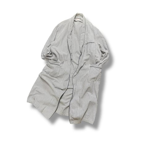 [USED] BROOKS BROTHERS シアサッカーガウン