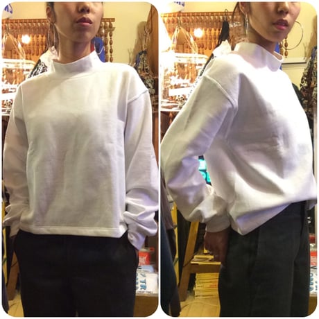 [GARDE-Nworks] HI-NECK SWEAT