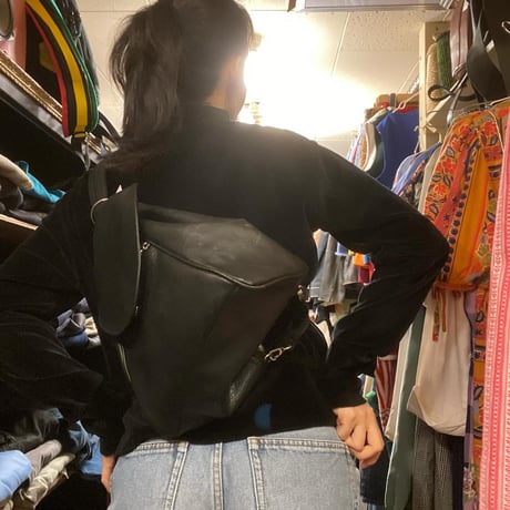 [USED] 3way ¿? leather bag