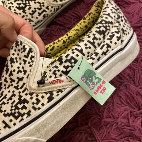 ［USED］VANS QR風スリッポン