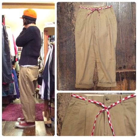 [USED] 2タック モルスキンCHINO