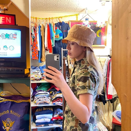 [USED]  polyester BUCKET HAT！