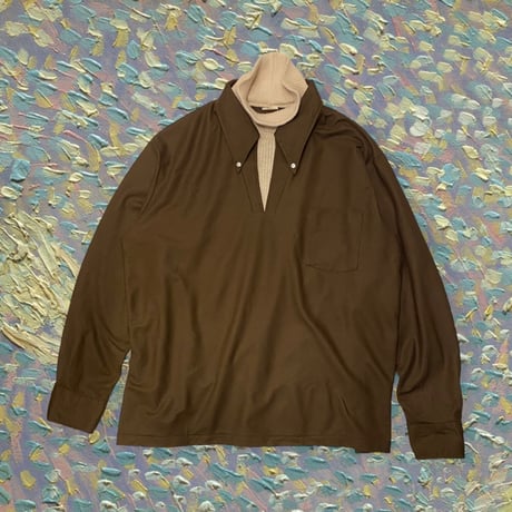 [USED] EURO vintage タートル×POLYシャツ