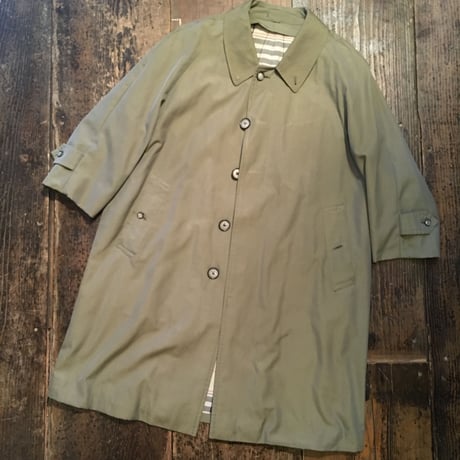 [USED] vintage "DAKS" ステンカラーコート