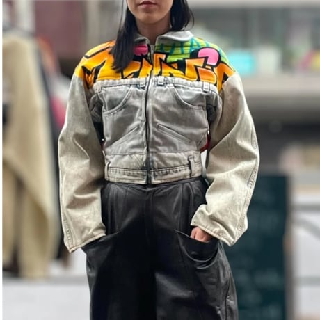 [USED] 90's vintage remake BRAND "TOO CUTE" デニム JKT