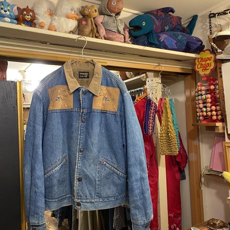 [USED] wrangrer ボアデニムJKT