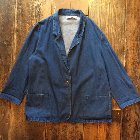 [USED] デニムロングJKT