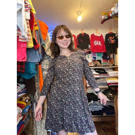 [USED]vintage mini ワンピース