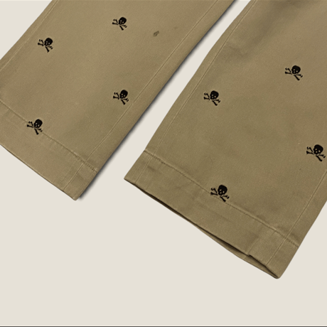 [USED] Ralph Lauren ”RUGBY” 刺繍 COTTON PANTS