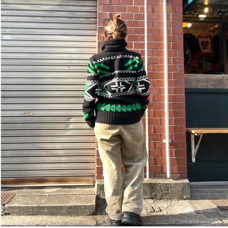 [USED] POLO RalphLauren ショールカラーニット