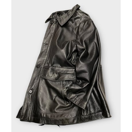 [USED] リアルレザーCAR COAT