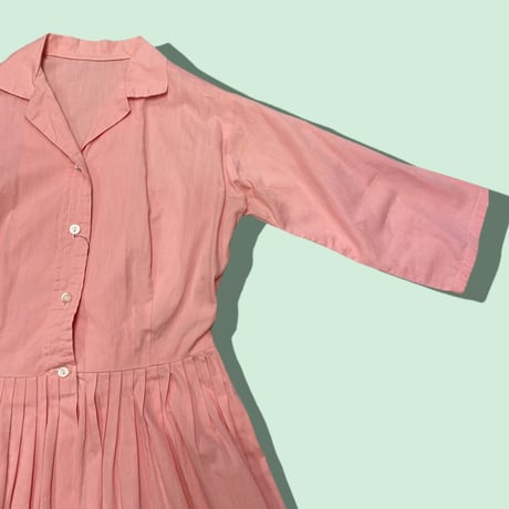[USED]  PINK♡フロントボタンのワンピース