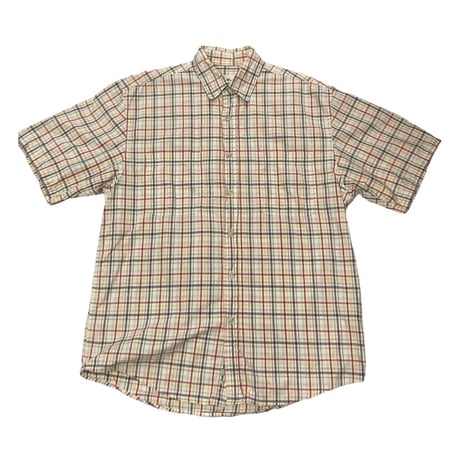 [USED]90‘s "Eddie Bauer" チェックB.Dシャツ