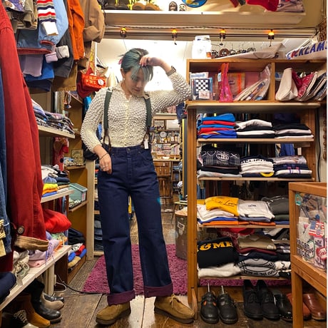 [USED] OLD  made in FRANCE デニムパンツ
