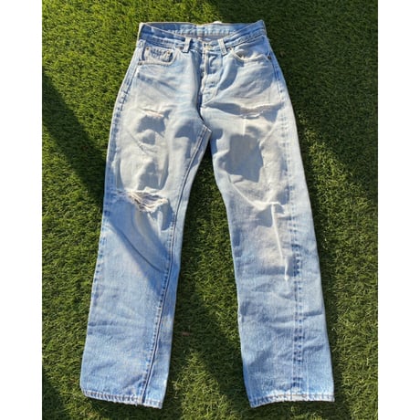 [USED] 赤耳！vintage Levi's 501 clash！DENIM