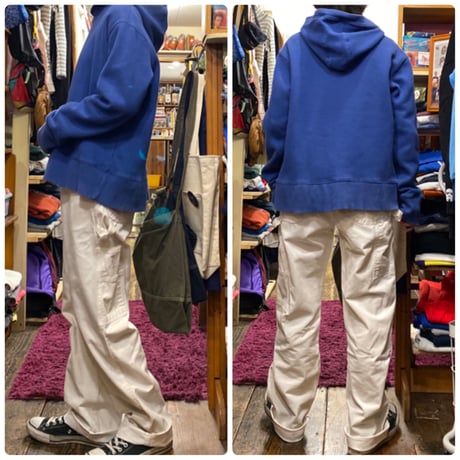 [USED] Dickies WHITE PAINTER PANTS！