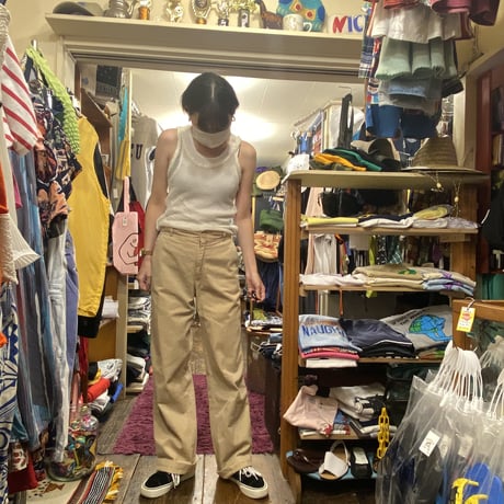 [USED] vintage シンチバック PAINTER PANTS