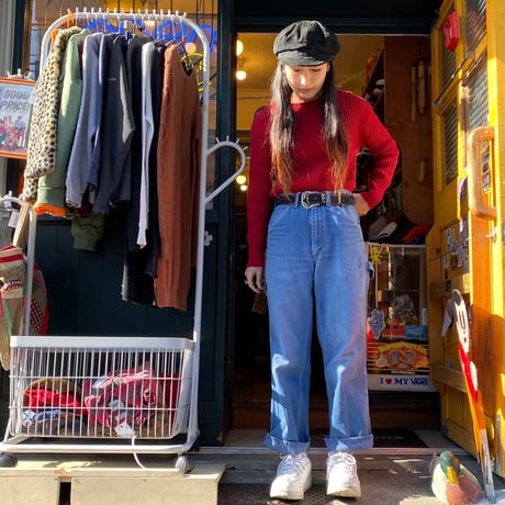 [USED] 真っ赤な COTTON  KNIT♡