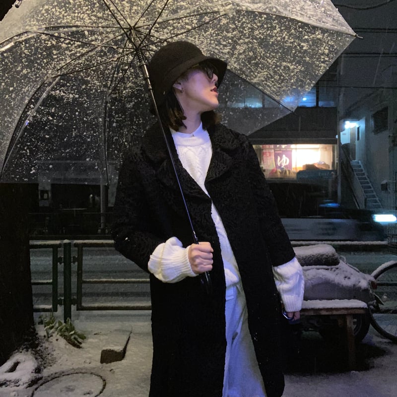 USED] Vintage! BLACAK アストラカンコート | garden730