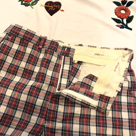 [USED] FARAH チェック柄 イージーパンツ
