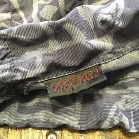 [USED] 90's GRAMICCI 総柄 ナップサック