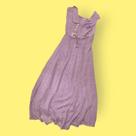 [USED] vintage INDIA RAYON ワンピース