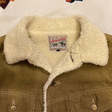 [USED] Lee コーデュロイ ボアジャン"STORM RIDER"