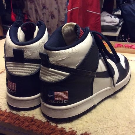 [USED] '99年製 NIKE DUNK Hi "USA2000 "