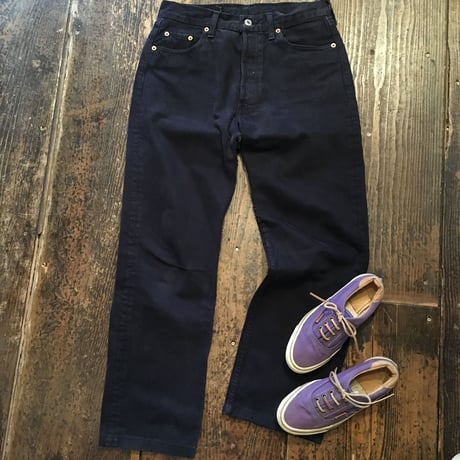 [USED] Levis 501 Black Denim