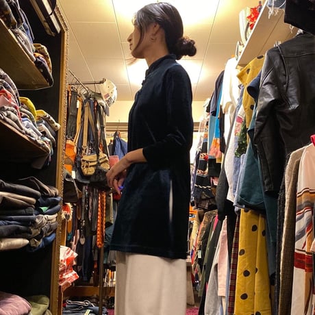 [USED] チャイナベロアTOPS🇨🇳