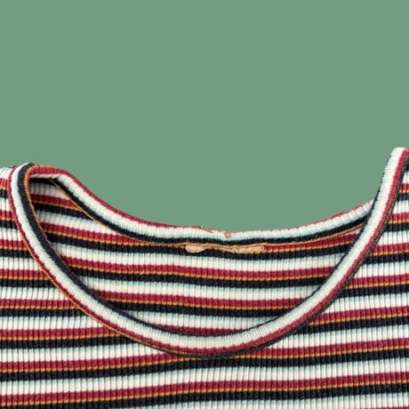 [USED] Euro CUTE size ボーダーtee