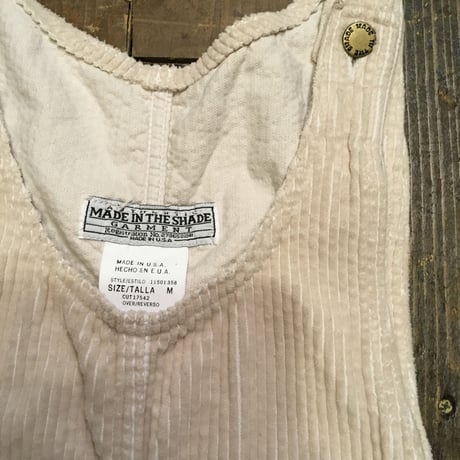 [USED] クリーム色☃️コーデュロイジャンパースカート