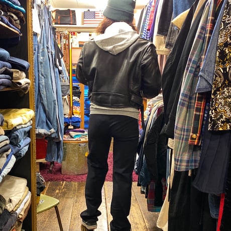 [USED] OLD レザー ライダースJKT